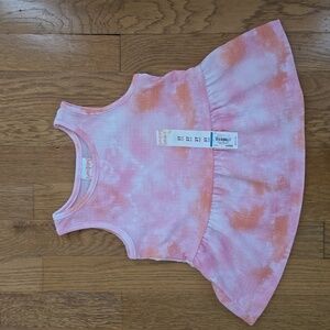 JUMPING BEANS TODDLER GIRLS PINK TANK DRESS SIZE 3T
